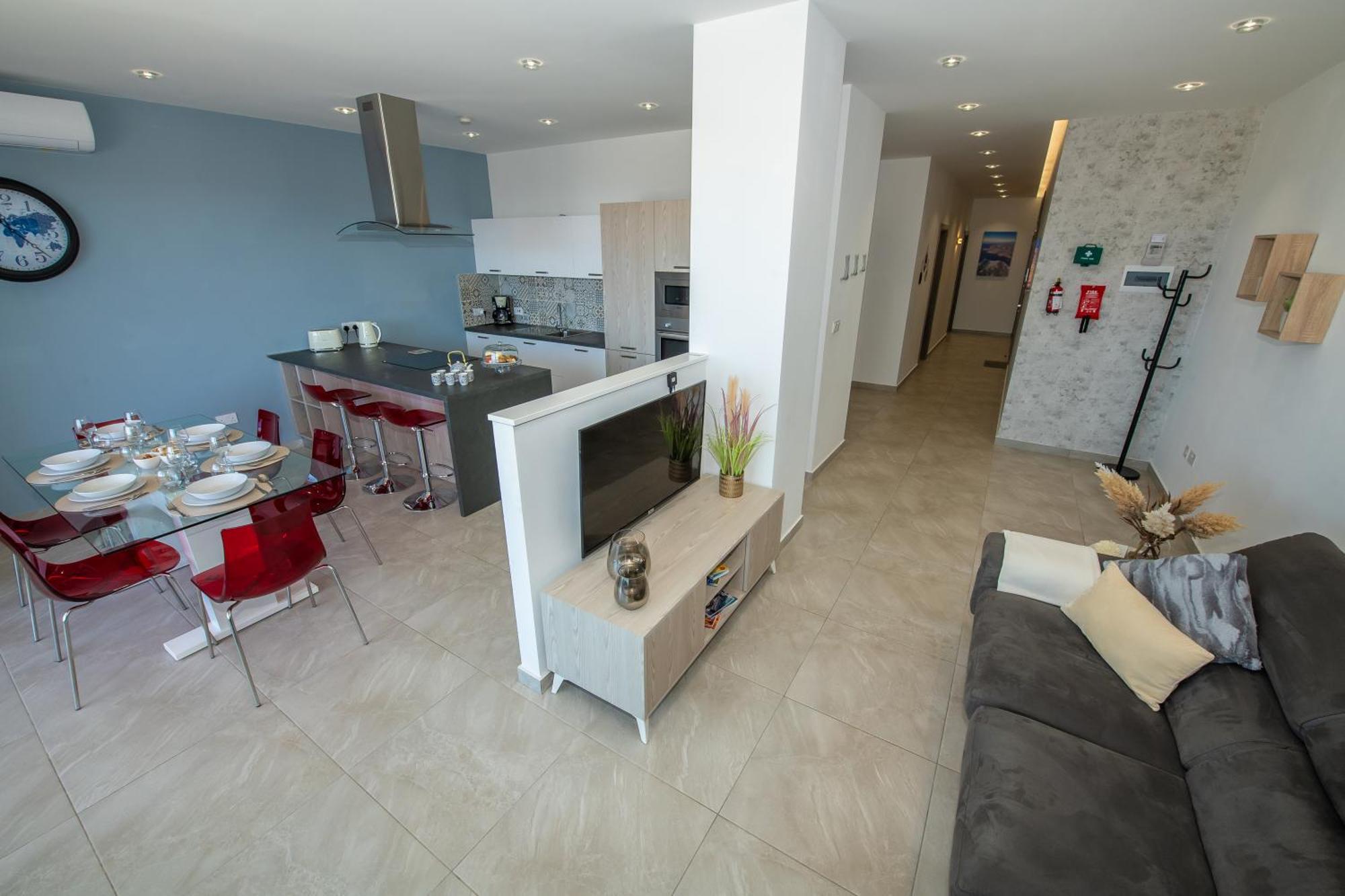 Clifftop Modern Apartment Mellieha Luaran gambar