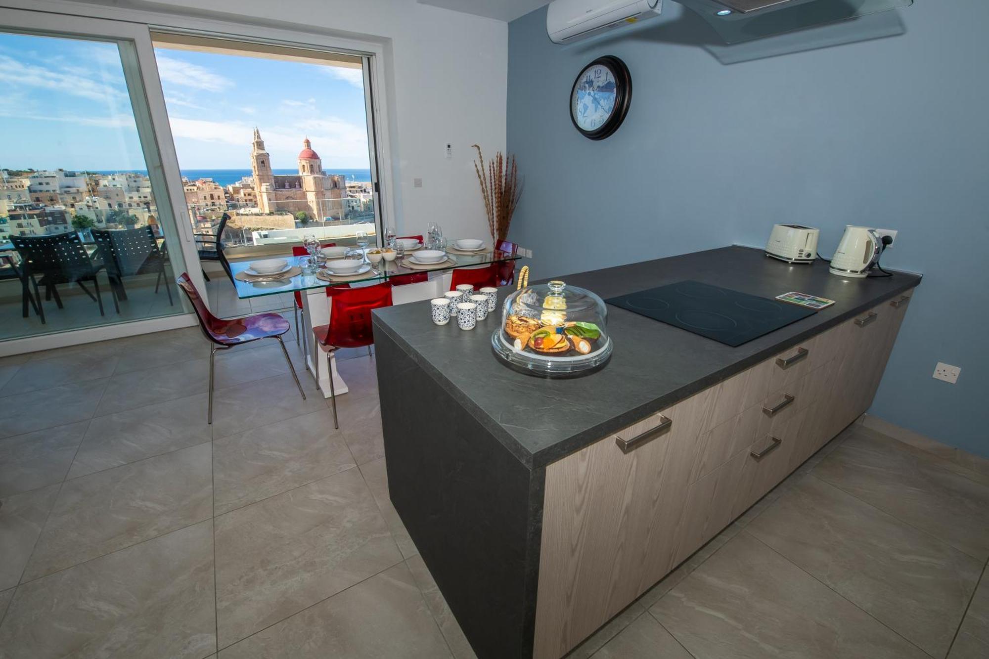 Clifftop Modern Apartment Mellieha Luaran gambar