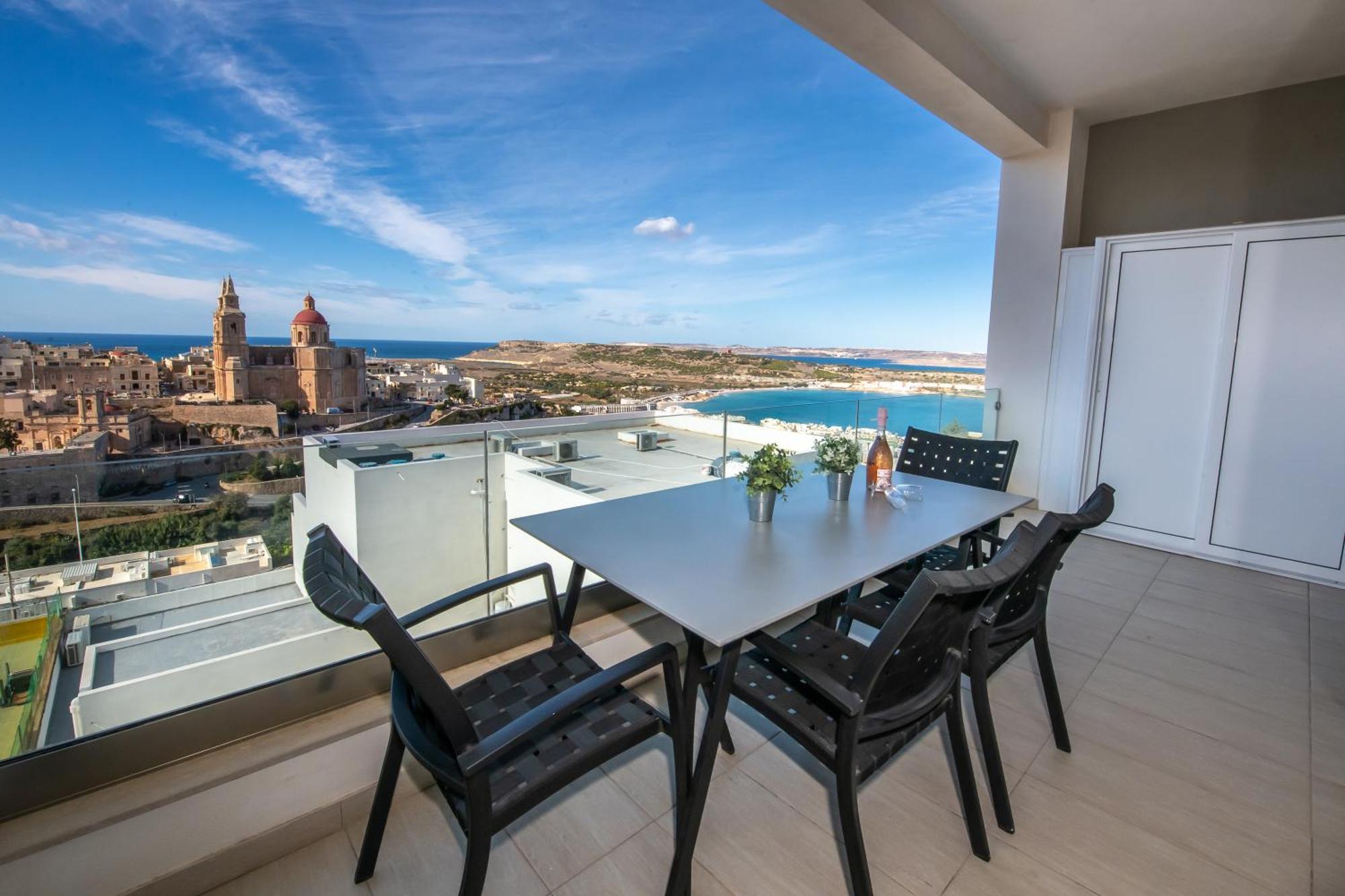 Clifftop Modern Apartment Mellieha Luaran gambar