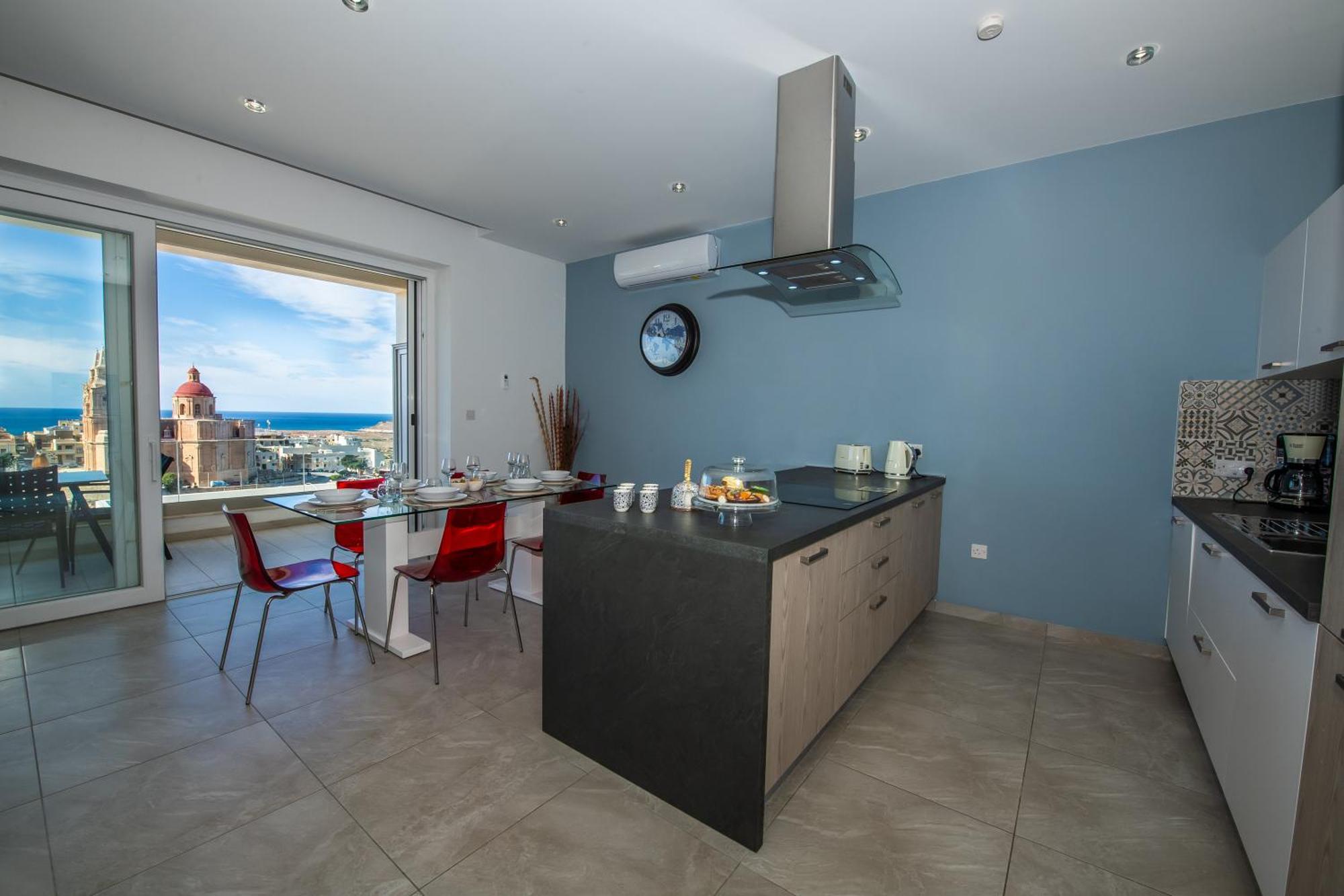 Clifftop Modern Apartment Mellieha Luaran gambar