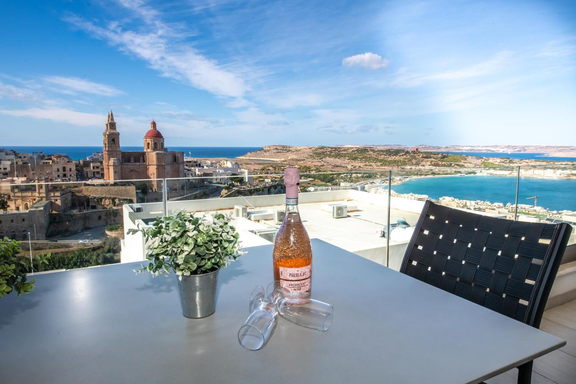 Clifftop Modern Apartment Mellieha Luaran gambar