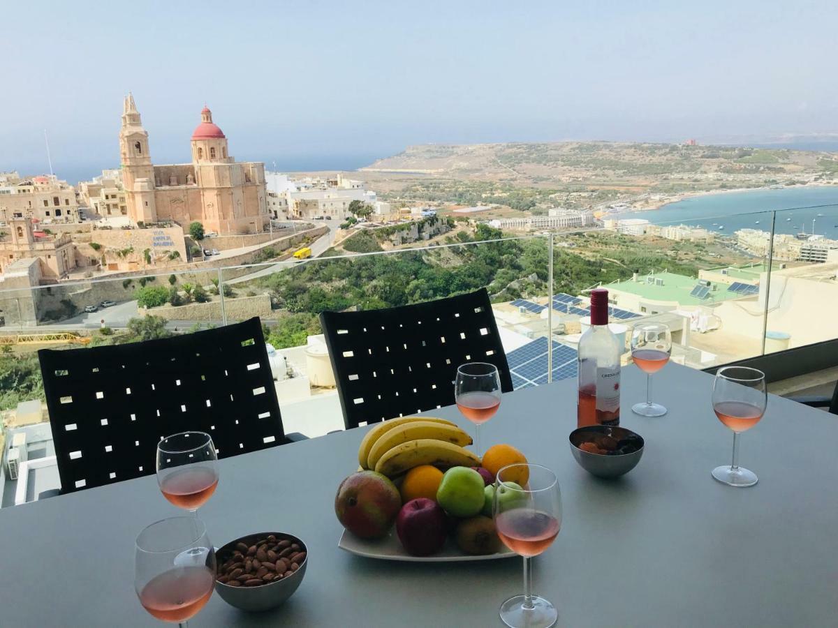 Clifftop Modern Apartment Mellieha Luaran gambar